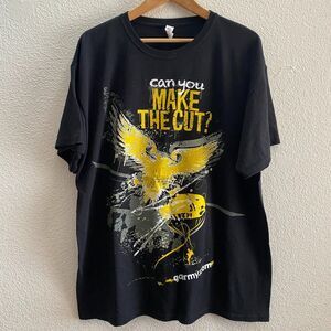 United States Army Can You Make The Cut? Short Sleeve USA Military T-Shirt XL